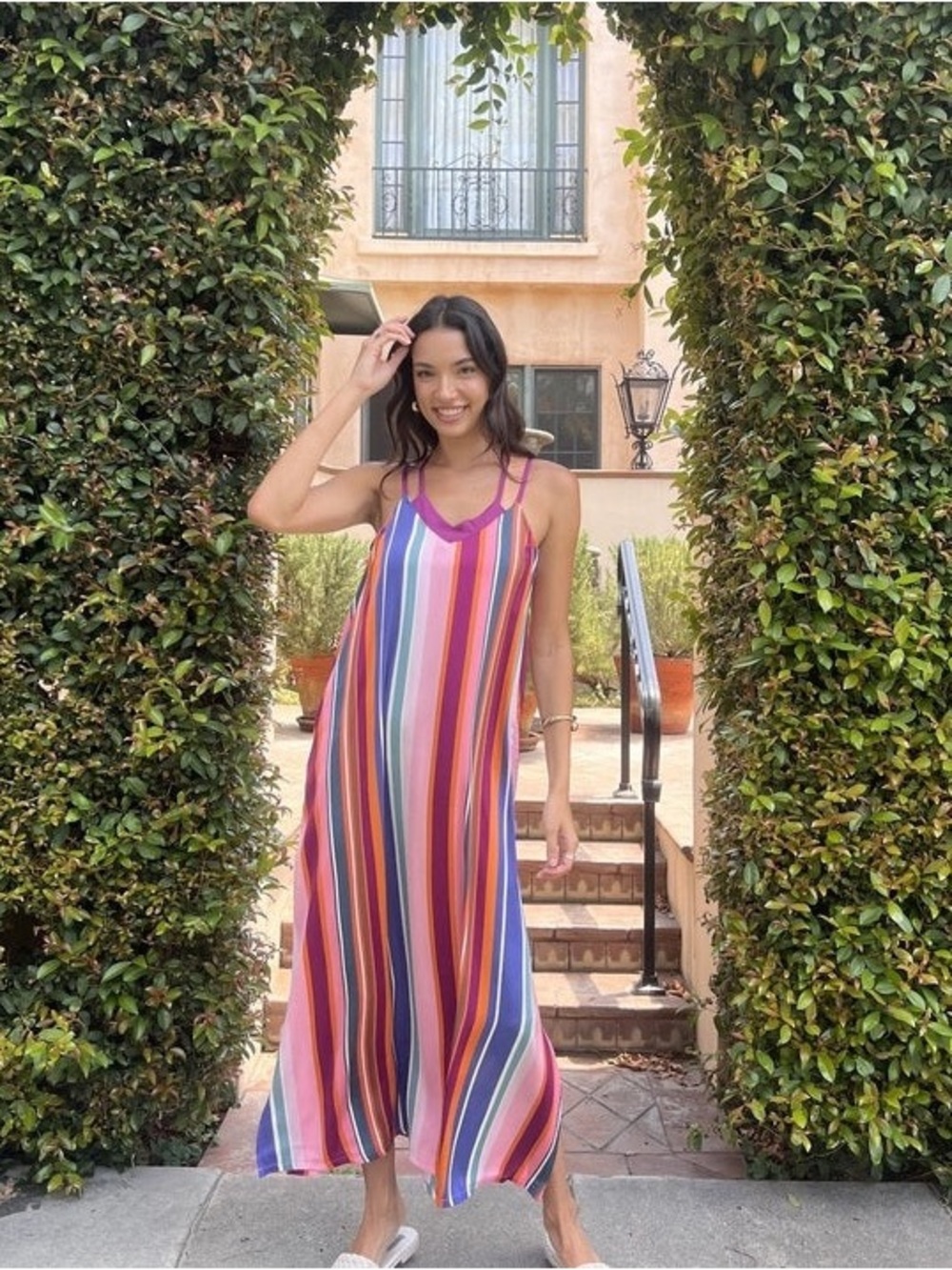 Shebird Savannah Strappy Maxi Bra Dress